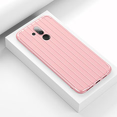 Ultra-thin Silicone Gel Soft Case 360 Degrees Cover C07 for Huawei Mate 20 Lite Pink