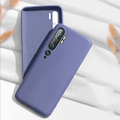 Ultra-thin Silicone Gel Soft Case 360 Degrees Cover C07 for Xiaomi Mi Note 10 Gray