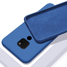 Ultra-thin Silicone Gel Soft Case 360 Degrees Cover C08 for Huawei Mate 20 Blue
