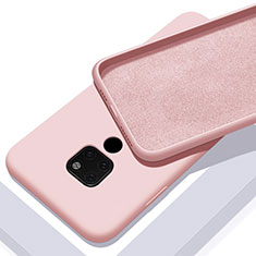 Ultra-thin Silicone Gel Soft Case 360 Degrees Cover C08 for Huawei Mate 20 Pink