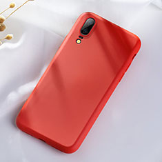 Ultra-thin Silicone Gel Soft Case 360 Degrees Cover C08 for Huawei P20 Red