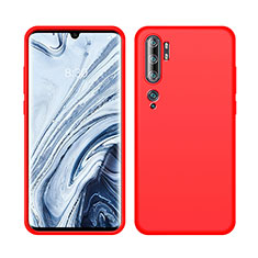 Ultra-thin Silicone Gel Soft Case 360 Degrees Cover C08 for Xiaomi Mi Note 10 Red