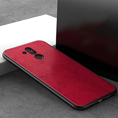 Ultra-thin Silicone Gel Soft Case 360 Degrees Cover C09 for Huawei Mate 20 Lite Red