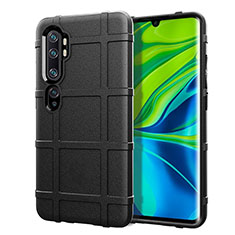 Ultra-thin Silicone Gel Soft Case 360 Degrees Cover D01 for Xiaomi Mi Note 10 Black