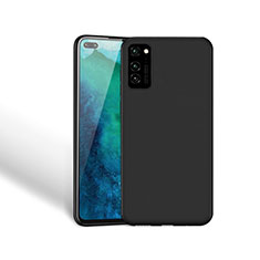 Ultra-thin Silicone Gel Soft Case 360 Degrees Cover F02 for Huawei Honor View 30 Pro 5G Black