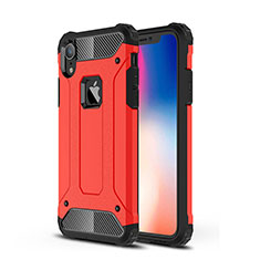 Ultra-thin Silicone Gel Soft Case 360 Degrees Cover for Apple iPhone XR Red