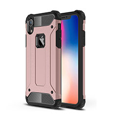 Ultra-thin Silicone Gel Soft Case 360 Degrees Cover for Apple iPhone XR Rose Gold