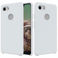 Ultra-thin Silicone Gel Soft Case 360 Degrees Cover for Google Pixel 3 XL White