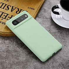 Ultra-thin Silicone Gel Soft Case 360 Degrees Cover for Google Pixel 6 5G Green