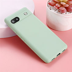 Ultra-thin Silicone Gel Soft Case 360 Degrees Cover for Google Pixel 6a 5G Green