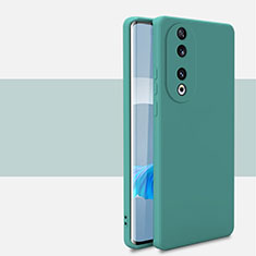 Ultra-thin Silicone Gel Soft Case 360 Degrees Cover for Huawei Honor 90 Pro 5G Green