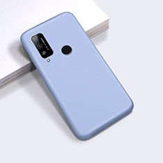 Ultra-thin Silicone Gel Soft Case 360 Degrees Cover for Huawei Honor Play4T Sky Blue