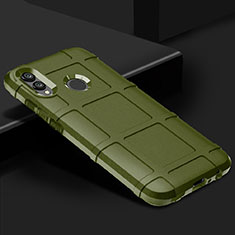 Ultra-thin Silicone Gel Soft Case 360 Degrees Cover for Huawei Honor V10 Lite Green