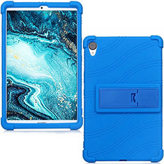 Ultra-thin Silicone Gel Soft Case 360 Degrees Cover for Huawei MediaPad M6 8.4 Blue