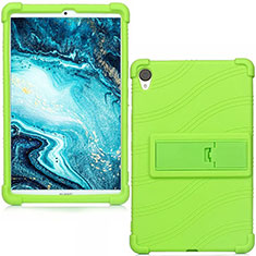 Ultra-thin Silicone Gel Soft Case 360 Degrees Cover for Huawei MediaPad M6 8.4 Green