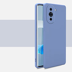 Ultra-thin Silicone Gel Soft Case 360 Degrees Cover for Huawei Nova 10 Lavender Gray