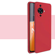 Ultra-thin Silicone Gel Soft Case 360 Degrees Cover for Huawei Nova 11 Pro Red
