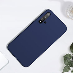 Ultra-thin Silicone Gel Soft Case 360 Degrees Cover for Huawei Nova 5 Blue