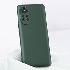 Ultra-thin Silicone Gel Soft Case 360 Degrees Cover for Huawei Nova 8 5G Midnight Green