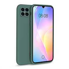 Ultra-thin Silicone Gel Soft Case 360 Degrees Cover for Huawei Nova 8 SE 5G Midnight Green