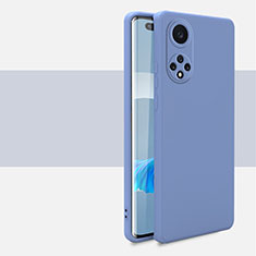 Ultra-thin Silicone Gel Soft Case 360 Degrees Cover for Huawei Nova 9 Pro Lavender Gray