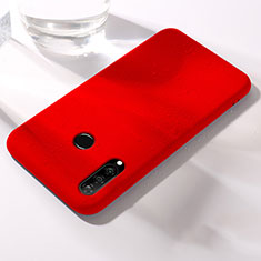 Ultra-thin Silicone Gel Soft Case 360 Degrees Cover for Huawei P30 Lite New Edition Red