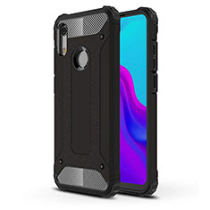 Ultra-thin Silicone Gel Soft Case 360 Degrees Cover for Huawei Y6 (2019) Black