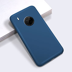 Ultra-thin Silicone Gel Soft Case 360 Degrees Cover for Huawei Y9a Blue