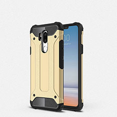 Ultra-thin Silicone Gel Soft Case 360 Degrees Cover for LG G7 Gold