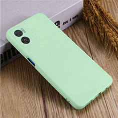 Ultra-thin Silicone Gel Soft Case 360 Degrees Cover for Motorola Moto E22 Green