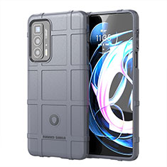 Ultra-thin Silicone Gel Soft Case 360 Degrees Cover for Motorola Moto Edge 20 Pro 5G Gray