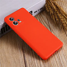 Ultra-thin Silicone Gel Soft Case 360 Degrees Cover for Motorola Moto Edge 30 Pro 5G Red
