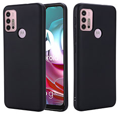 Ultra-thin Silicone Gel Soft Case 360 Degrees Cover for Motorola Moto G10 Black