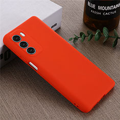 Ultra-thin Silicone Gel Soft Case 360 Degrees Cover for Motorola Moto G200 5G Red