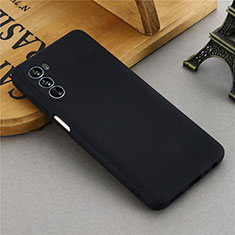 Ultra-thin Silicone Gel Soft Case 360 Degrees Cover for Motorola Moto G62 5G Black