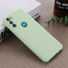 Ultra-thin Silicone Gel Soft Case 360 Degrees Cover for Motorola Moto G71 5G Green