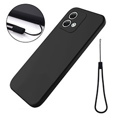 Ultra-thin Silicone Gel Soft Case 360 Degrees Cover for Motorola Moto G84 5G Black