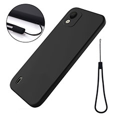 Ultra-thin Silicone Gel Soft Case 360 Degrees Cover for Nokia C110 Black