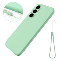Ultra-thin Silicone Gel Soft Case 360 Degrees Cover for Nokia C110 Green