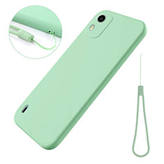 Ultra-thin Silicone Gel Soft Case 360 Degrees Cover for Nokia C12 Plus Green