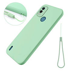Ultra-thin Silicone Gel Soft Case 360 Degrees Cover for Nokia G11 Plus Green