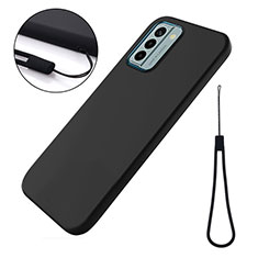 Ultra-thin Silicone Gel Soft Case 360 Degrees Cover for Nokia G22 Black