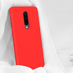 Ultra-thin Silicone Gel Soft Case 360 Degrees Cover for OnePlus 7 Pro Red