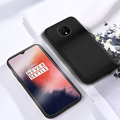 Ultra-thin Silicone Gel Soft Case 360 Degrees Cover for OnePlus 7T Black