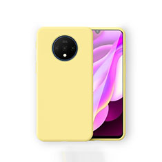 Ultra-thin Silicone Gel Soft Case 360 Degrees Cover for OnePlus 7T Yellow