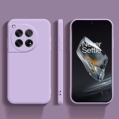 Ultra-thin Silicone Gel Soft Case 360 Degrees Cover for OnePlus Ace 3 5G Clove Purple