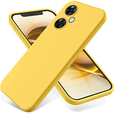 Ultra-thin Silicone Gel Soft Case 360 Degrees Cover for OnePlus Nord CE 3 5G Yellow