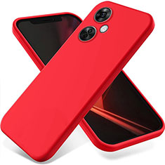 Ultra-thin Silicone Gel Soft Case 360 Degrees Cover for OnePlus Nord N30 5G Red