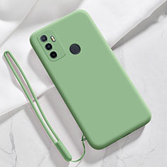 Ultra-thin Silicone Gel Soft Case 360 Degrees Cover for Oppo A11s Green