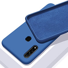 Ultra-thin Silicone Gel Soft Case 360 Degrees Cover for Oppo A31 Blue